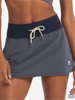 Vuori Seabreeze Skirt Azure